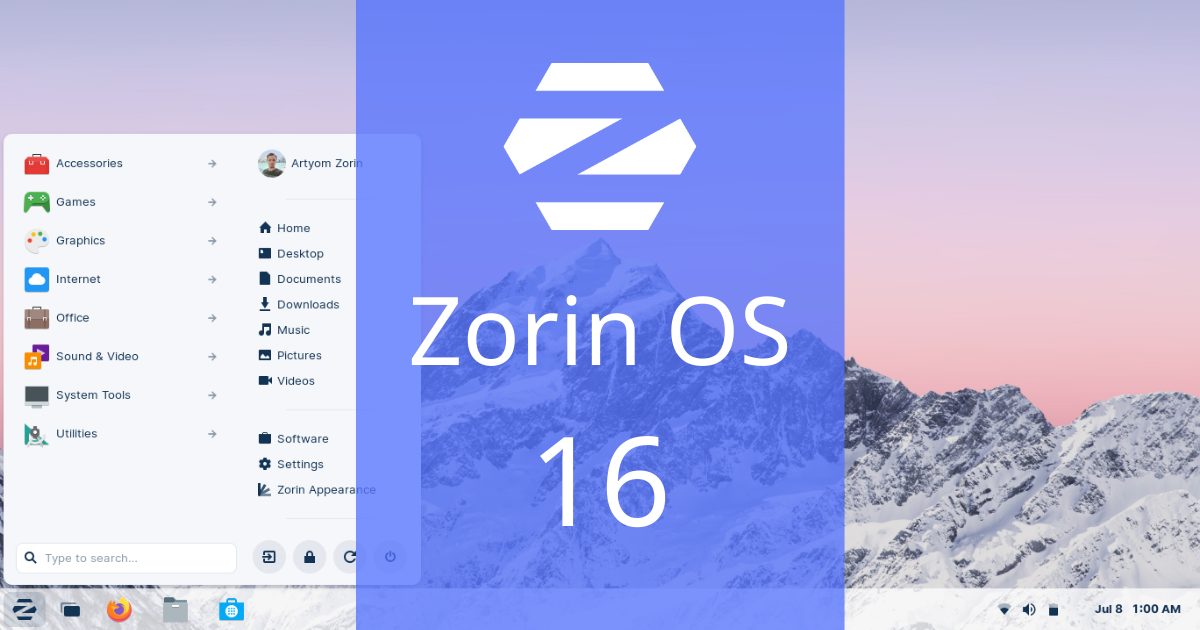 zorin os 16
