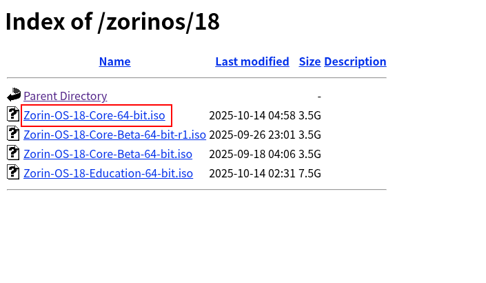 Index of /zorinos/18のページ