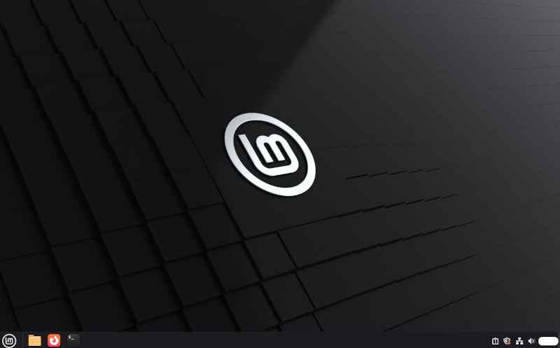 Linuxmint22.3のデスクトップ画像