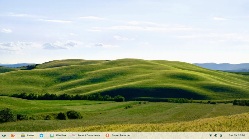 ZorinのWindowsList風