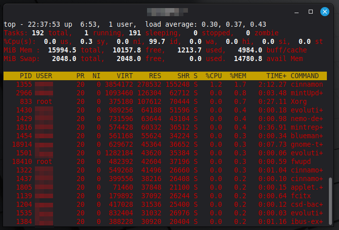 設定を一部もどした状態